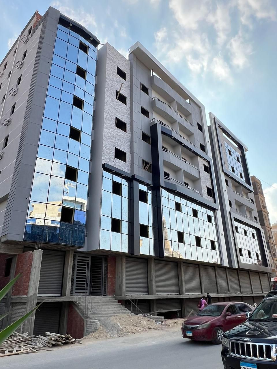 مبنى سكني وإداري — الهضبى الوسطى