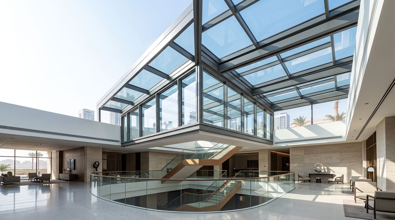 السقف الزجاجي (سكاي لايت)